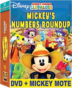 Mickey Mouse Clubhouse: Mickey's Numbers Round-Up Gift Set (DVD)
