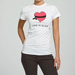 Aegean Apparel Junior's 'Love is Blind' T-shirt