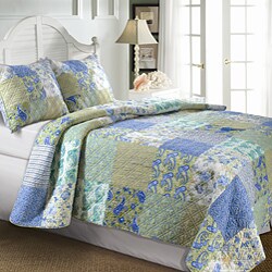 Vintage Jade 3-Piece Quilt Set