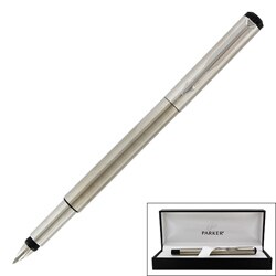 Parker Vector Stainless Steel Medium Point Fountain Pen