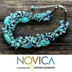 Beaded 'Gush' Necklace (Thailand)