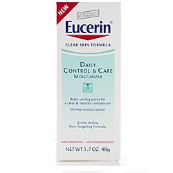 Eucerin Daily Control and Care 1.7-oz Moisturizer (Pack of 4)