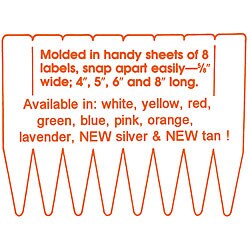 Pylon 4-inch White Pot Labels