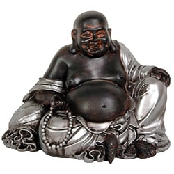 Sitting 7-inch Lucky Buddha Statue (China)