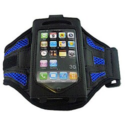 Skque Blue Mesh Sports Armband for Apple iPhone 3G Series