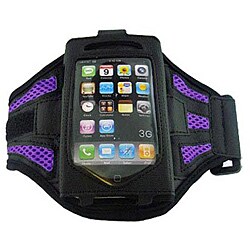 SKQUE Apple iPhone 3G SeriesPurple Mesh Sports Armband 