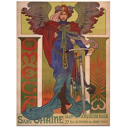 'Omega Sans Chaine' Gallery-wrapped Canvas Poster