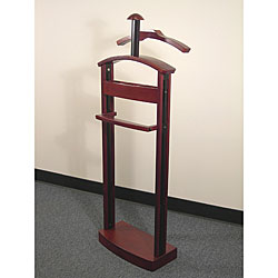 Mahogany/ Black Wood Trojan Valet VL16184