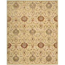 Hand-tufted Beaufort Gold Wool Rug (8' x 11')