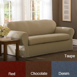 Stretch Twill Sofa Slipcover