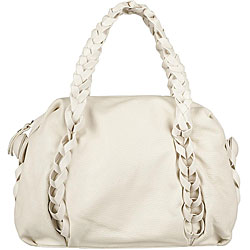 Made in Italy Desmo Leather Ivory Deerskin Bag