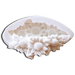 Composite Dasies Shaping Candy Mold