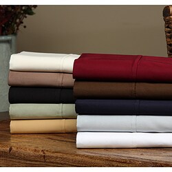 Egyptian Cotton 530 Thread Count Solid Pillowcase Set