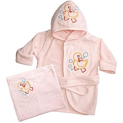 Funkoos Organic Baby Girl Bath Set