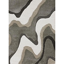 Jullian Multicolor Shag Rug (7'7 Square)
