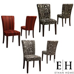 ETHAN HOME Decorative Parson Side Chairs (Set of 2)
