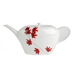 Mikasa Pure Red Tea Pot