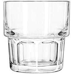 Libbey Gibraltar Stackable 8-oz Rocks Glasses (Case of 36)
