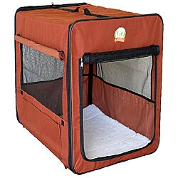 GoPetClub 18-inch Folding Soft Dog Crate