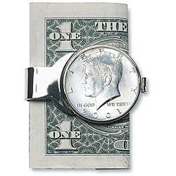 American Coin Treasures JFK Half Dollar Money Clip