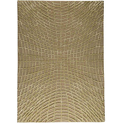 Hand-tufted Verm Beige Wool Rug (8'3 x 11'6)