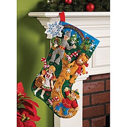 Bucilla 'Christmas in Oz' Felt Stocking Kit