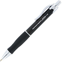 Papermate Apex Retractable Black Ball Point Pens (Pack of 12)