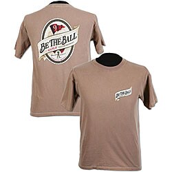 Be the Ball Men's Stonewashed Tobacco Golf T-shirt