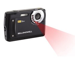 Bell + Howell S7 12MP Night Vision Slim Black Digital Camera