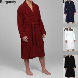 Alexander Del Rossa Men's Terry Cotton Bathrobe