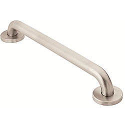 Moen Home Care 24-inch Peened Finish Shower Grab Bar