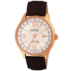 August Steiner AS8008RG Men's Rose Goldplated Stainless Steel Watch