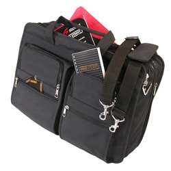 Bond Street Lightweight Microfiber Zip Briefcase