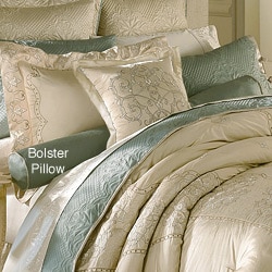 Luxe Versailles 'Loire' Silk Decorative Bolster Pillow