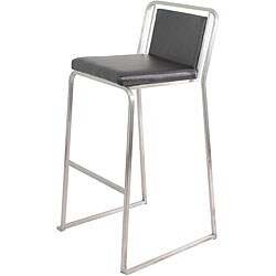 Black Cascade Bar Stools (Set of 2)