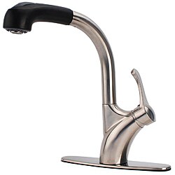 Fontaine Alisa Brushed Nickel Pullout Kitchen Faucet
