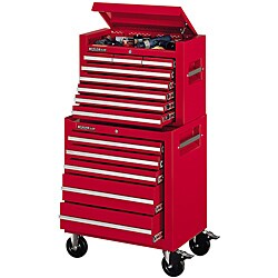 Stack-On Remline 26-inch Wide 13-drawer Chest Cabinet Combo