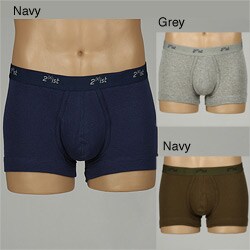 2(x)ist Men's No Show Trunk Underwear (Pack of 3)