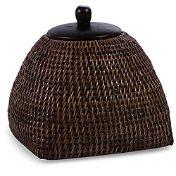Handcrafted Rattan Delhi Small Lidded Box