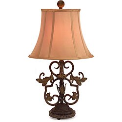 Iron Heart-leaf Design Table Lamp