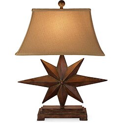 Iron Regent Style Star Lamp