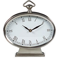 Brass Regent Oval Desk Clock