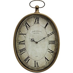 Handcrafted Provence Chateau Wall Clock