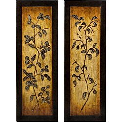 Wood Two Evening Glow Wall Panels