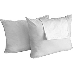 Sleepline Queen-size Zipper Cover Down Alternative Pillows (Set of 2)