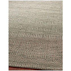 Handmade South Hampton Southwest Grey Rug (8' x 11')