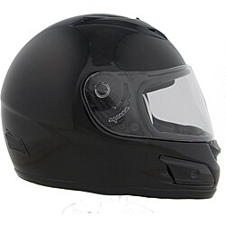 RZ80 Full Face Black DOT Motorcycle Helmet