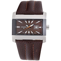 Hector H Men's Rectangular Quartz Watch