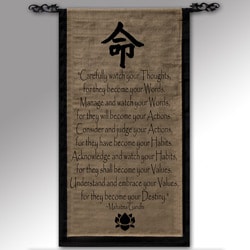 Mohandas Ghandi Scroll Banner (Indonesia)
