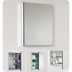 Small Bathroom Mirrors on Fresca Small Bathroom Mirror Medicine Cabinet   Overstock Com